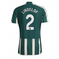Manchester United Victor Lindelof #2 Bortatröja 2023-24 Korta ärmar